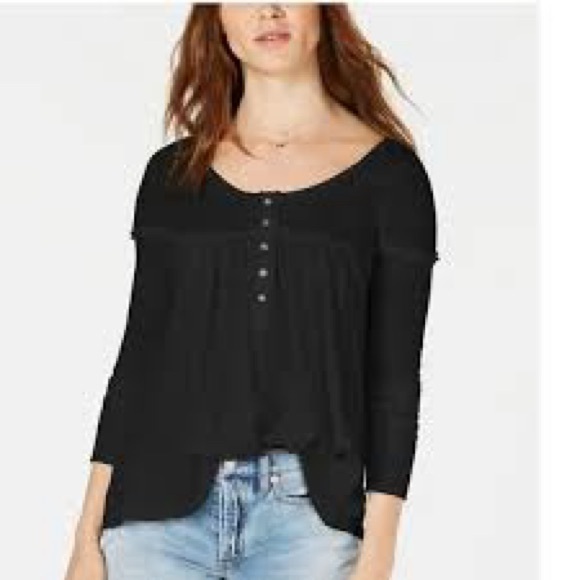 Free People XS Kai Thermal Henley Top - Picture 5 of 13